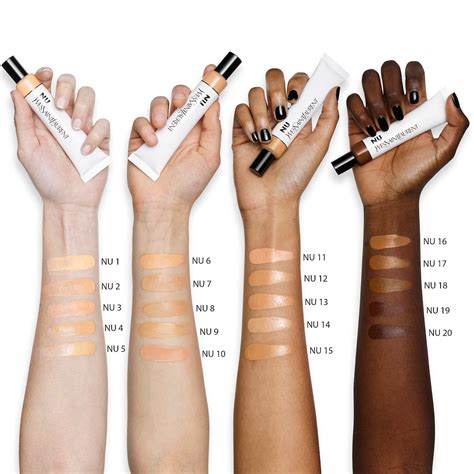 ysl te le tint|YSL bare skin tint.